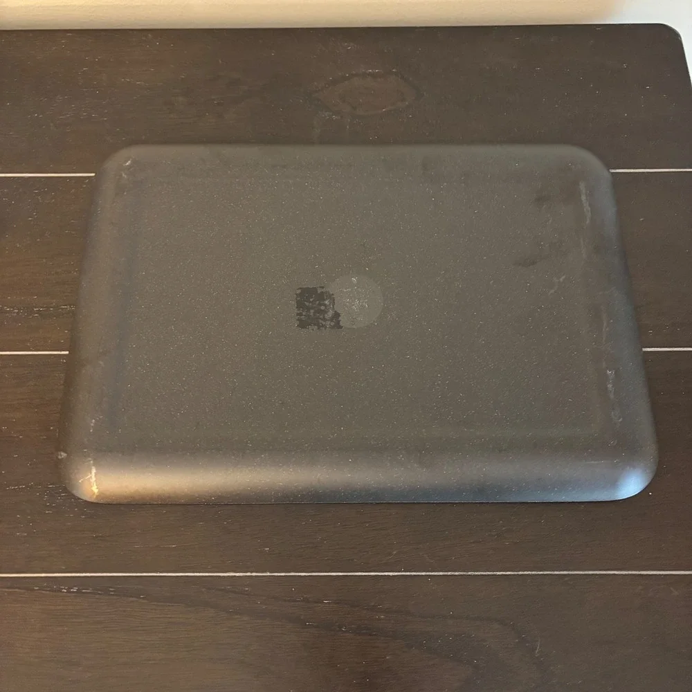 Hearth & Hand Magnolia | Green Red Plaid Bamboo Melamine Serving Tray | 13x9.5